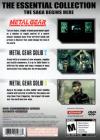 Metal Gear Solid: The Essential Collection Box Art Back